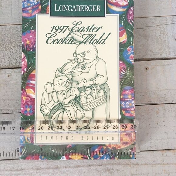 Longaberger Bunny Easter Series Cookie Molds 2 - Picture 8 of 8